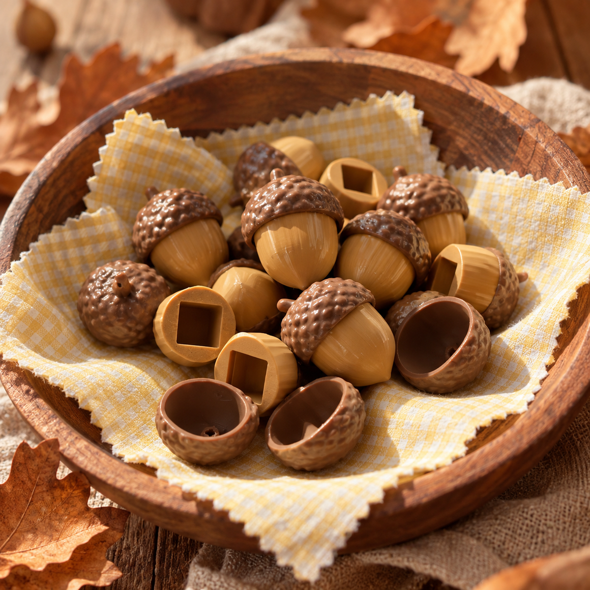 Little Acorn Clicker | Fall Fidget Toy image 0