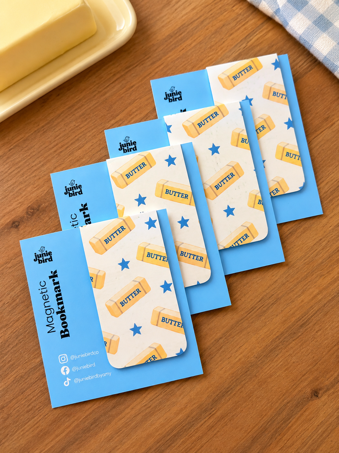 Butter Magnetic Bookmark 🧈 image 0