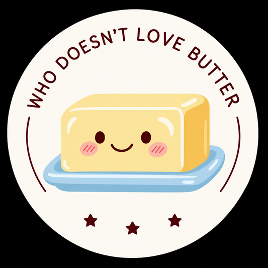 Who Doesn’t Love Butter Sticker image 0