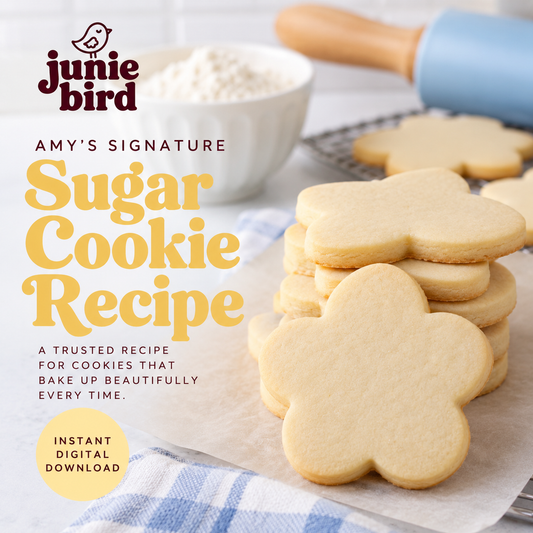 Junie Bird Signature Sugar Cookie Recipe