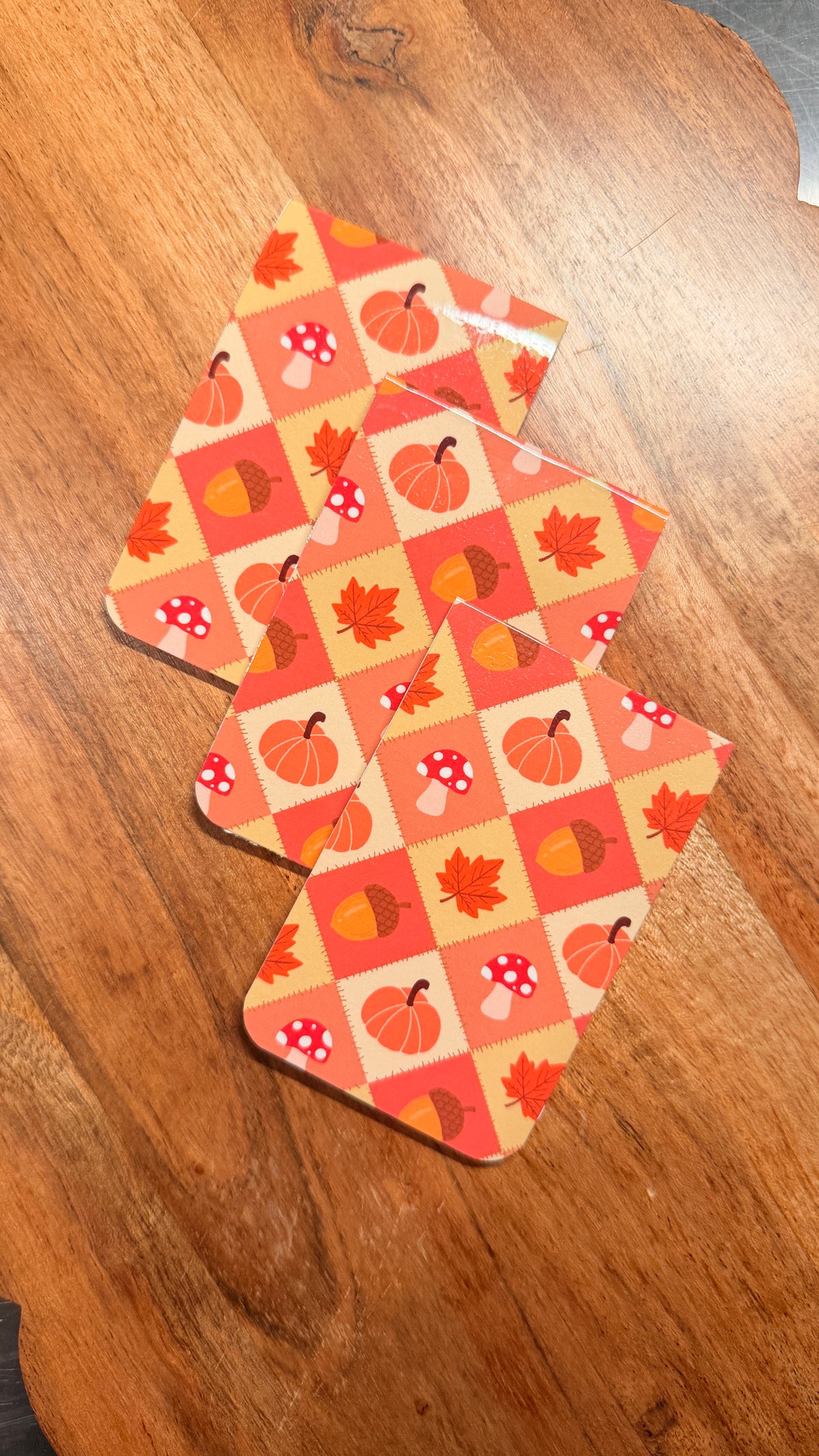 Patchwork Bookmarks | Vintage-Inspired Fall Stationery Collection: Junie Bird Goods