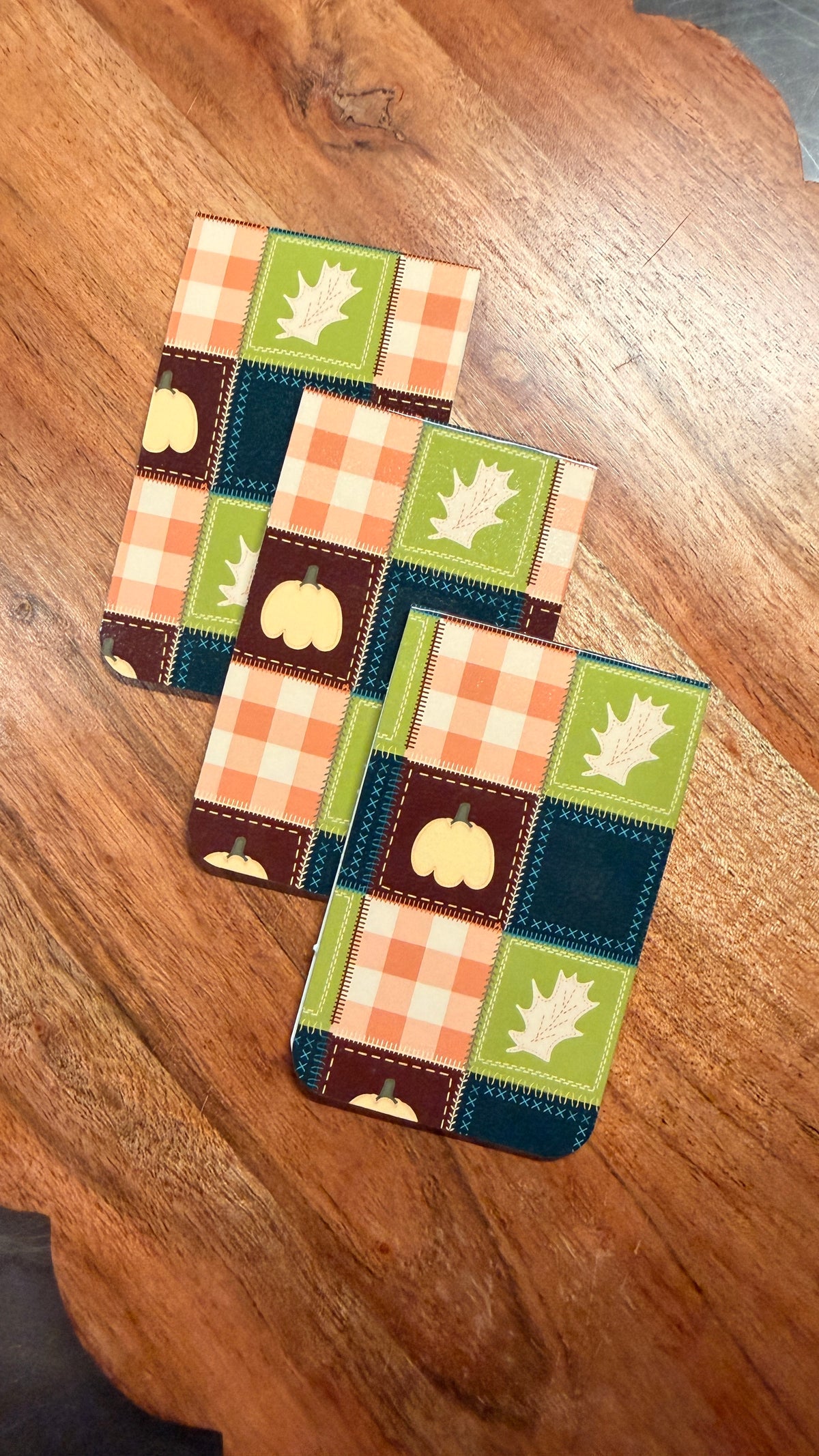 Patchwork Bookmarks | Vintage-Inspired Fall Stationery Collection: Junie Bird Goods