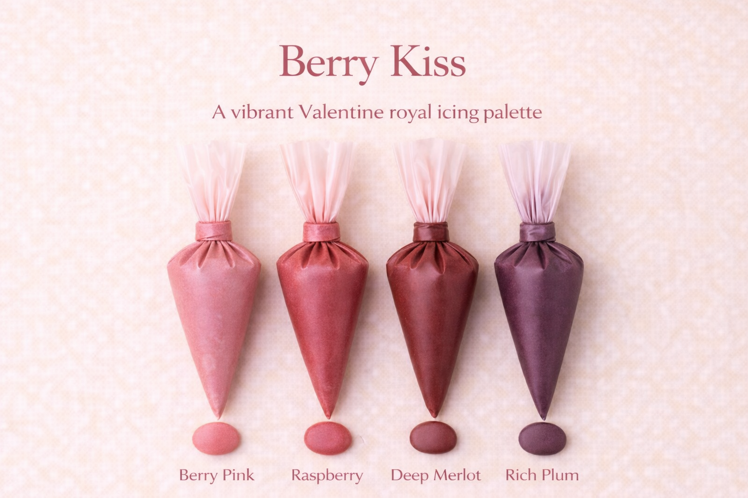 Berry Kiss – A Cozy, Romantic Valentine Color Palette