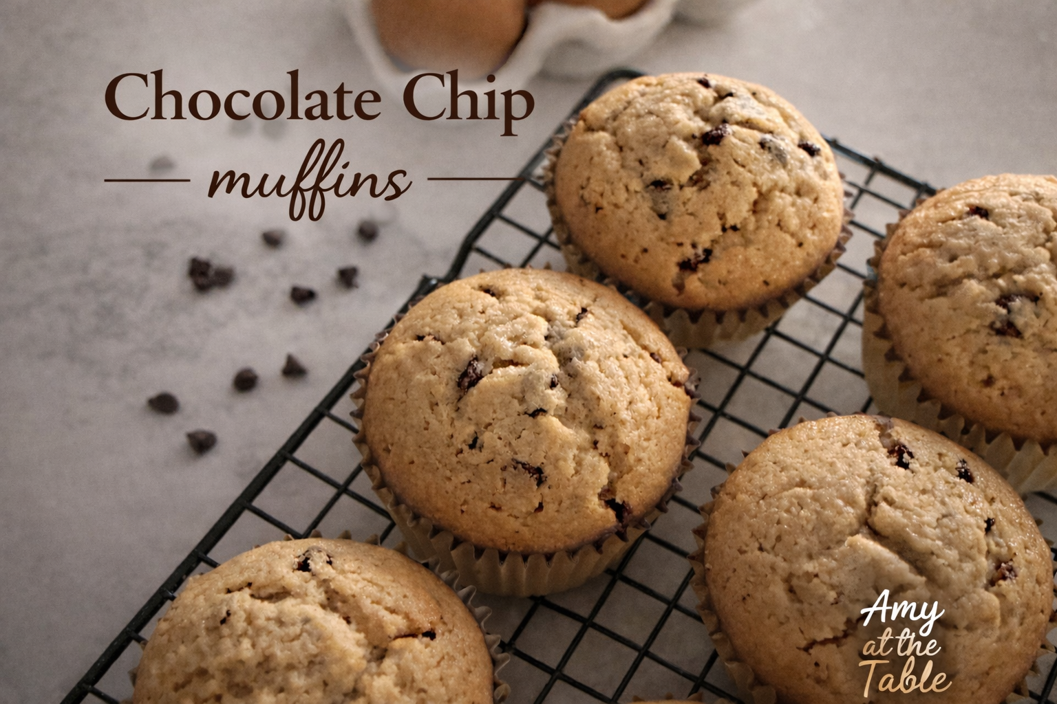 Chocolate Chip Muffins, Morning Quiet, and Protecting Your Peace