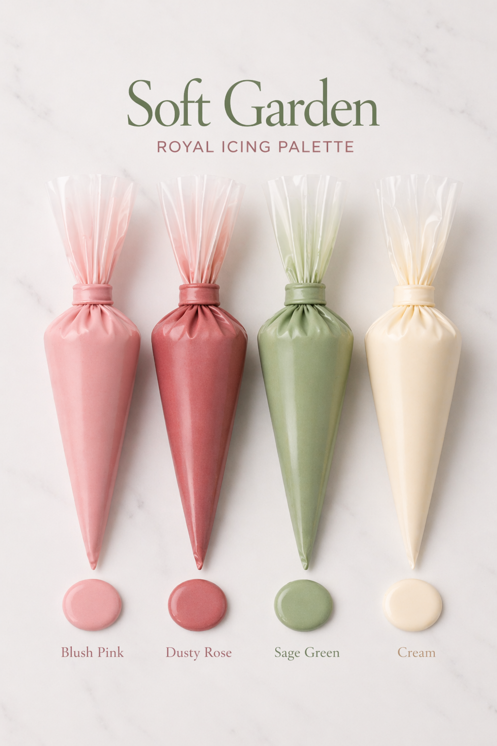 š· Soft Garden Palette ā A Motherās Day Cookie Set